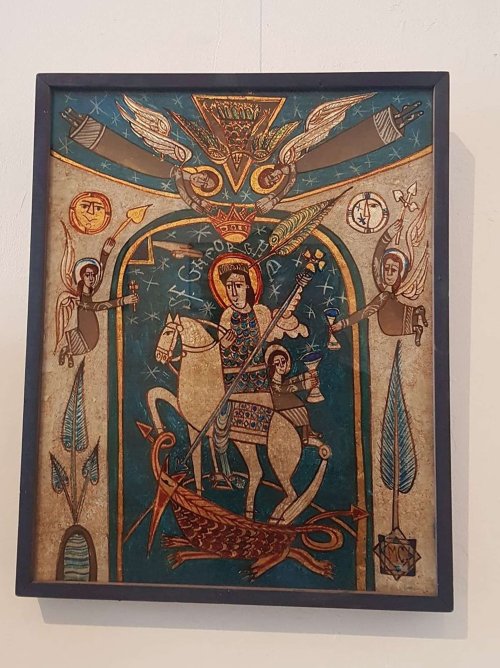 Expoziție dedicată Sfântului Gheorghe la Mogoșoaia Poza 252745