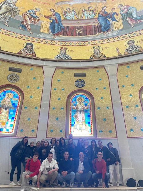 Specialiști în domeniul mozaicului în vizită la Catedrala Națională  Poza 253543