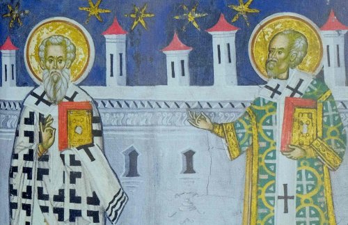 Sf. Mc. Ioan Valahul;  Sf. Ier. Epifanie, Arhiepiscopul Ciprului, şi Gherman, Patriarhul Constantinopolului Poza 213581