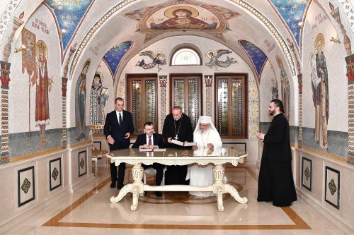 Protocol de cooperare între Patriarhia Română și Departamentul pentru Românii de Pretutindeni Poza 254435