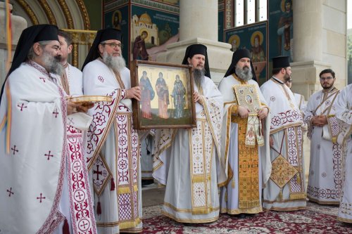 Sfinții Cuvioși Sila, Paisie și Natan  cinstiți la Mănăstirea Sihăstria Putnei Poza 254490