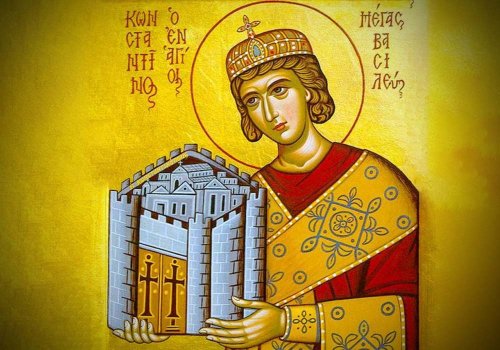 Sfântul Constantin cel Mare, împăratul simbol pentru istoria creştină Poza 254591