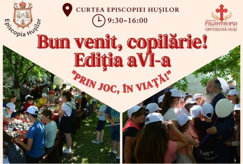 Programul eparhial „Bun venit, copilărie!” desfășurat de Episcopia Hușilor Poza 255215