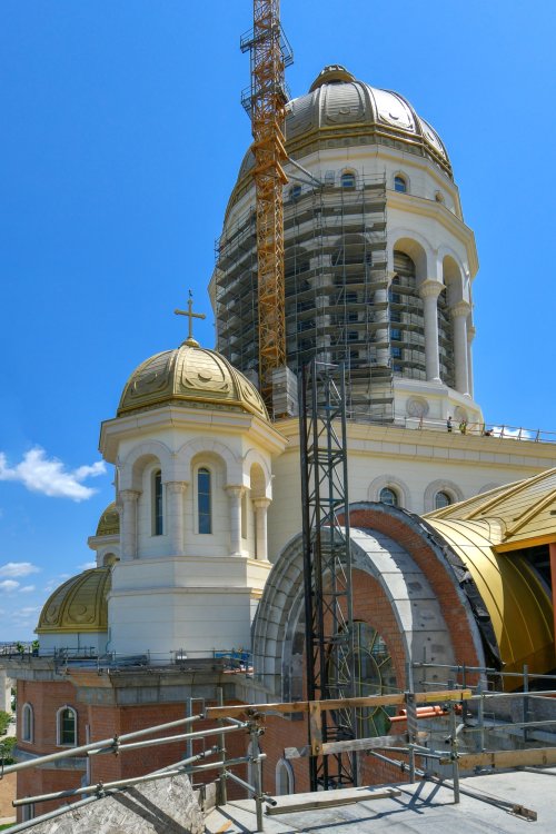 La Catedrala Națională a început pregătirea pentru realizarea icoanei Pantocrator Poza 255556