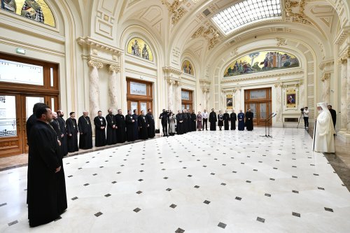 Întâlnire a directorilor de seminarii și licee teologice cu Patriarhul României Poza 256665