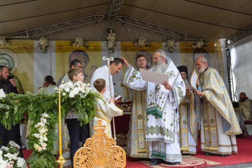 Biserica Mănăstirii Scăricica a primit haina cea nouă a sfințirii Poza 258074