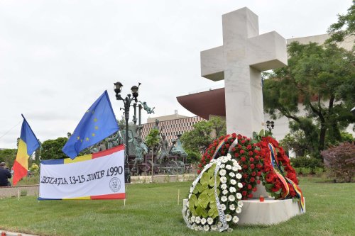 Victimele Mineriadei din 1990 au fost pomenite în Capitală Poza 258447