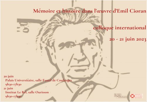 Emil Cioran omagiat la Strasbourg Poza 258671