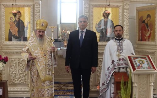 Prima Liturghie arhierească în biserica din Climăuți Poza 259033