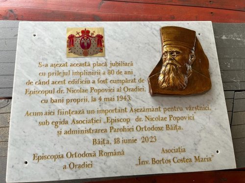 Omagiu pentru Episcopul-martir Nicolae Popovici al Oradiei Poza 259170