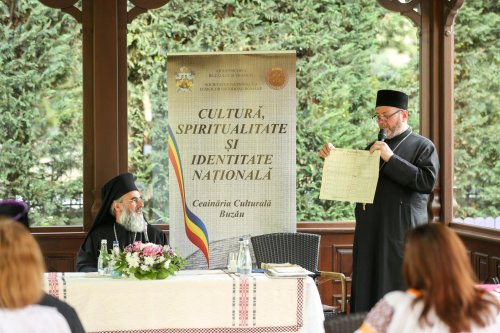 Evenimentul „Cultură, spiritualitate și identitate națională” la Buzău  Poza 260086