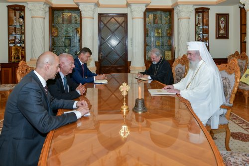 Ambasadorul Bulgariei la București în vizită de prezentare la Patriarhia Română Poza 262525