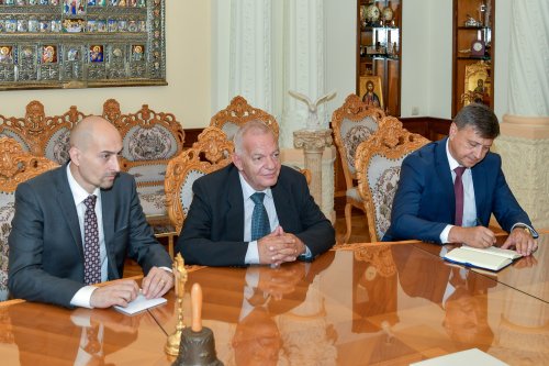 Ambasadorul Bulgariei la București în vizită de prezentare la Patriarhia Română Poza 262533