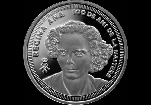 Monedă nouă la 100 de ani de la naşterea reginei Ana Poza 262930