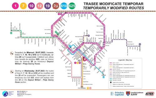 Modificări în circulaţia tramvaielor din Capitală Poza 263009