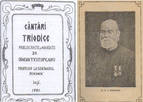 Diaconul Theodor V. Stupcanu, profesor de psaltichie la Seminarul Veniamin din Iași Poza 265487