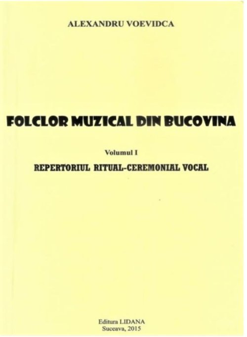 Alexandru Voevidca, dascălul care a înveşnicit folclorul din Bucovina Poza 266086