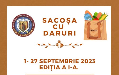 Colectă pentru programul social „Șacoșa  cu daruri” pentru vârstnici din Capitală Poza 267232