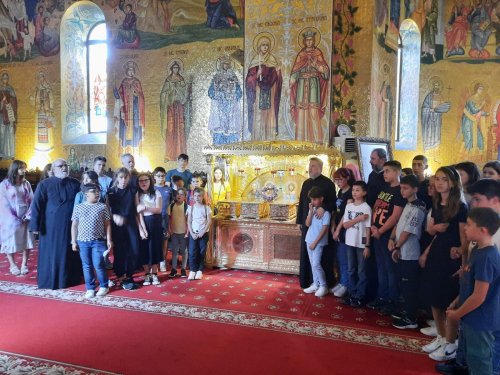 Popasuri duhovnicești pentru 50 de copii din localitatea Matca Poza 267286