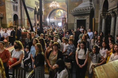 Inaugurarea unei noi clădiri a Colegiului Ortodox „Mitropolitul Nicolae Colan” Poza 267875