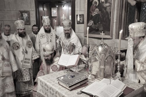 Hirotonia noului Episcop-vicar al Arhiepiscopiei Ortodoxe Române a Europei Occidentale Poza 268484