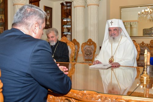 Ambasadorul Republicii Armenia, în vizită de rămas-bun la Patriarhul Bisericii Ortodoxe Române Poza 268864