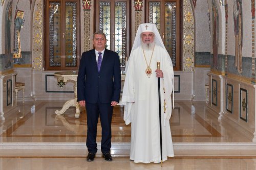 Ambasadorul Republicii Armenia, în vizită de rămas-bun la Patriarhul Bisericii Ortodoxe Române Poza 268867