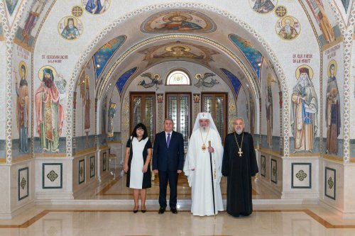 Ambasadorul Republicii Armenia, în vizită de rămas-bun la Patriarhul Bisericii Ortodoxe Române Poza 268869