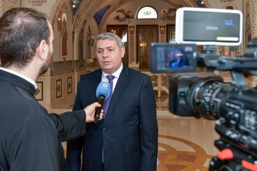 Ambasadorul Republicii Armenia, în vizită de rămas-bun la Patriarhul Bisericii Ortodoxe Române Poza 268870