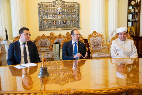 Ambasadorul Republicii Turcia la București în vizită de prezentare la Patriarhia Română Poza 269158