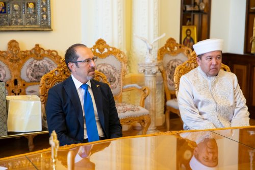 Ambasadorul Republicii Turcia la București în vizită de prezentare la Patriarhia Română Poza 269159
