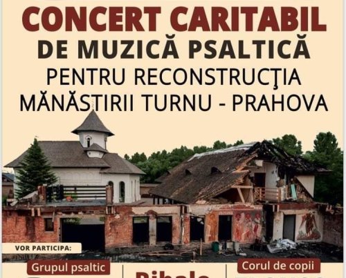 Grupul psaltic „Tronos” va concerta la Ploiești pentru a sprijini refacerea Mănăstirii Turnu Poza 269138