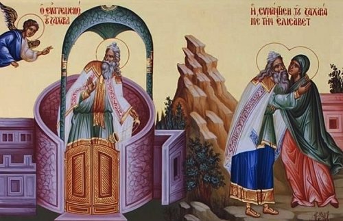 Zămislirea Sf. Proroc Ioan Botezătorul;  Sf. Cuv. Xantipa  şi Polixenia Poza 269183