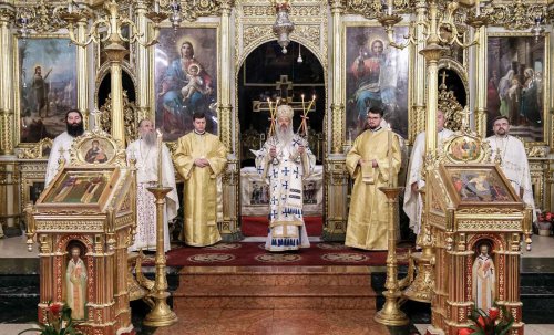 Slujire a Mitropolitului Moldovei și Bucovinei la Catedrala din Iași Poza 269375