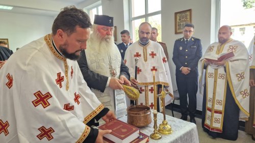 Activități duhovnicești și sfințire de capelă la Penitenciarul Timișoara Poza 269540