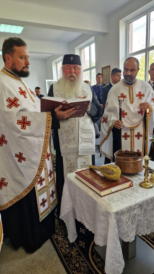 Activități duhovnicești și sfințire de capelă la Penitenciarul Timișoara Poza 269541