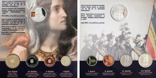 Set de monede BNR dedicate tricolorului Poza 269404