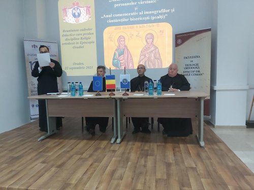 Conferință și consfătuiri pentru cadrele didactice de religie şi teologie Poza 269850