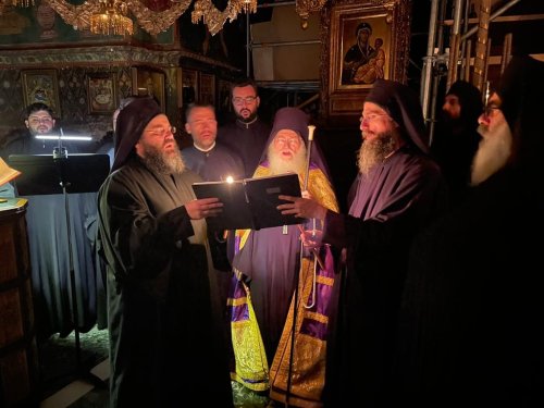 Grupul psaltic „Tronos” la sărbătoarea Mănăstirii Vatoped Poza 269887