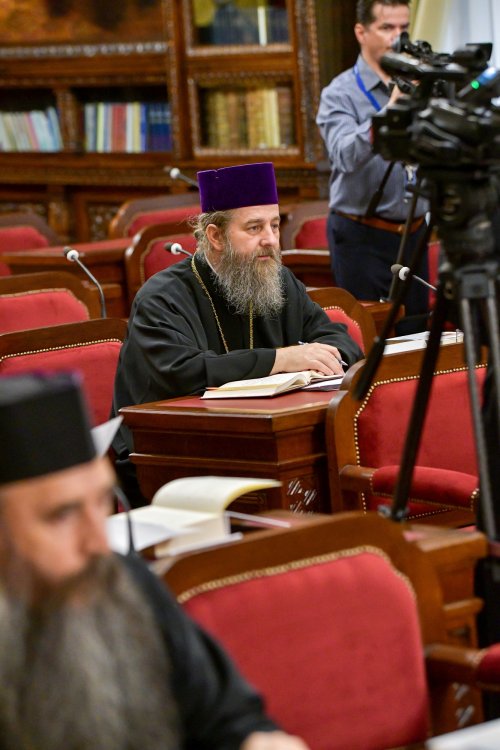 Întrunirea Sinodului Mitropoliei Munteniei și Dobrogei la Reședința Patriarhală Poza 270020