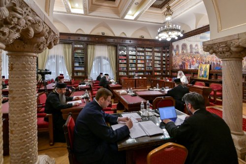 Întrunirea Sinodului Mitropoliei Munteniei și Dobrogei la Reședința Patriarhală