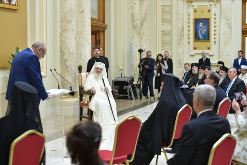 Moment aniversar în Palatul Patriarhiei