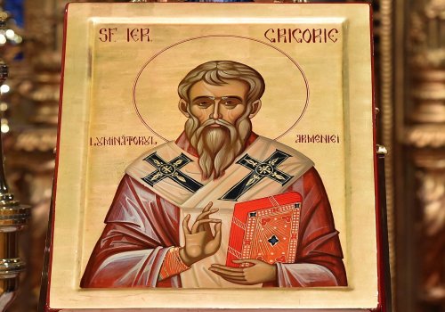 Sf. Ier. Grigorie Luminătorul, Arhiepiscopul Armeniei; Sf. Mc. Ripsimia şi Gaiani Poza 270029