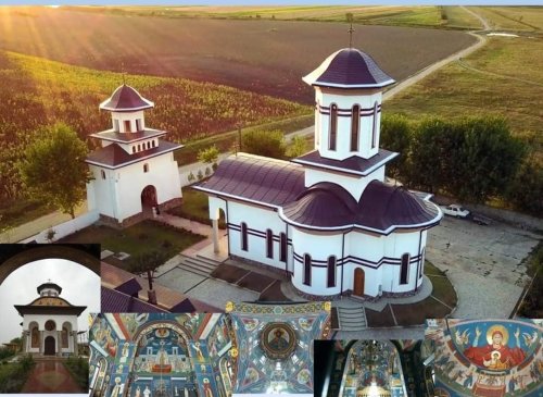 Biserica Mănăstirii Năsturelu din județul Teleorman va fi sfințită de trei ierarhi Poza 270695