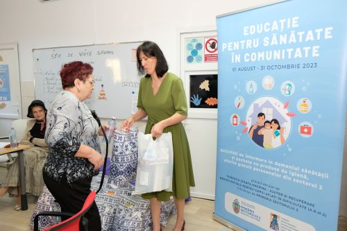 Proiect de educație sanitară pentru nevoiași din sectorul 2 Poza 270715