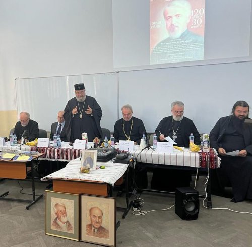 Binecuvântare pentru o frumoasă comemorare. Părintele Dumitru Stăniloae comemorat în satul natal Poza 271150