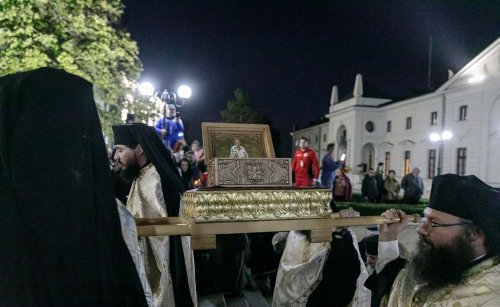 Moaștele Sfântului Andrei Criteanul au ajuns la Iași Poza 271934