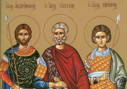 Sf. Mc. Prov, Tarah şi Andronic; Sf. Ier. Cosma, Episcopul Maiumei Poza 187838