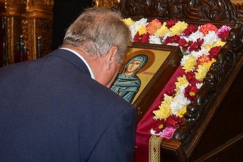 Sfânta Cuvioasă Parascheva, cinstită la mănăstirea ilfoveană Samurcășești Poza 272346