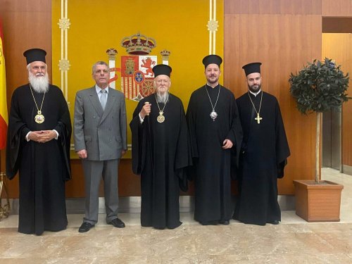 Prima vizită oficială a unui Patriarh Ecumenic în Regatul Spaniei Poza 272673
